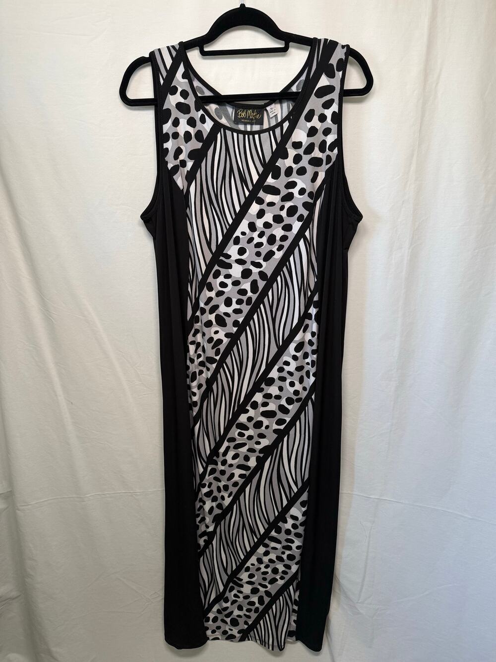 Bob Mackie Wearable Art Sleeveless Maxi Dress, 1X - New with Tags